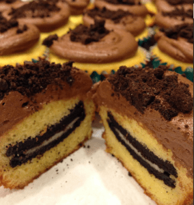 oreo cupcake