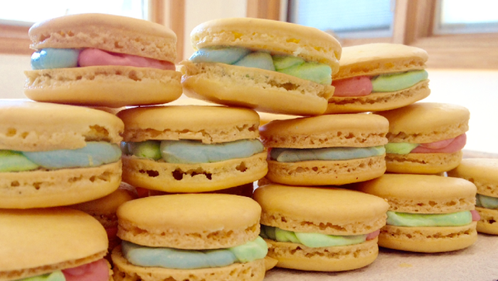 Pastel French Macarons