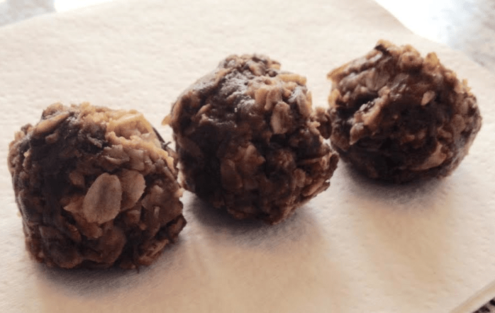 Peanut Butter Oatmeal Balls