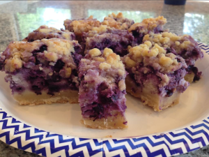 Blueberry Lemon Pie Bars