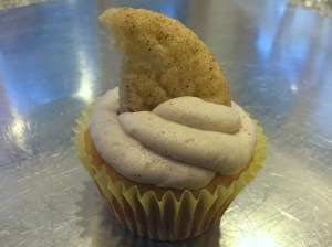 snickerdoodle cupcake