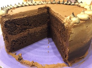 Inside Chocolate Ombre